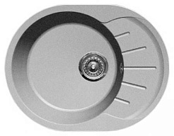 Granfest Мойка кухонная Rondo GF-R580L Серый – фотография-2